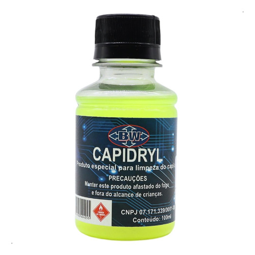 Capidryl Ou Drayzon P/ Limpeza De Capilar Em Refrigeração