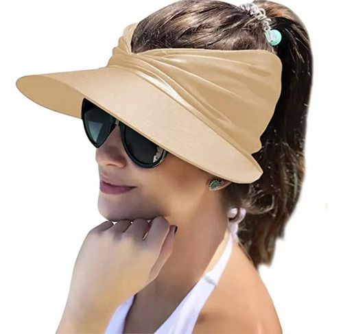 Un Sombrero Para El Sol Para Mujer Con Visera De Protección