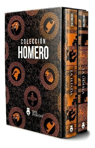 Coleccion Homero La Iliada Y La Odisea ( Box 2 Libros ) 