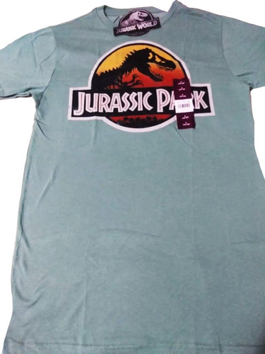 Franela Jurassic Park Talla S 34-36