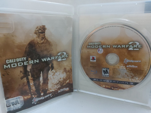 Jogo Ps3 Call Of Duty Mw2 Mídia Física Original (Usado)