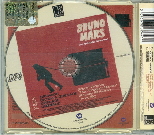 Cd The Grenade Sessions (bruno Mars) Estándar