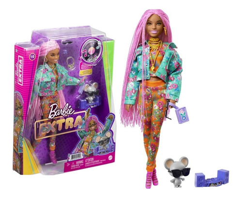 Barbie Serie Extra Con Accesorios Muñeca Original Mattel