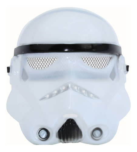 Máscara Stormtrooper Cosplay Fantasia Star Wars Ajustável