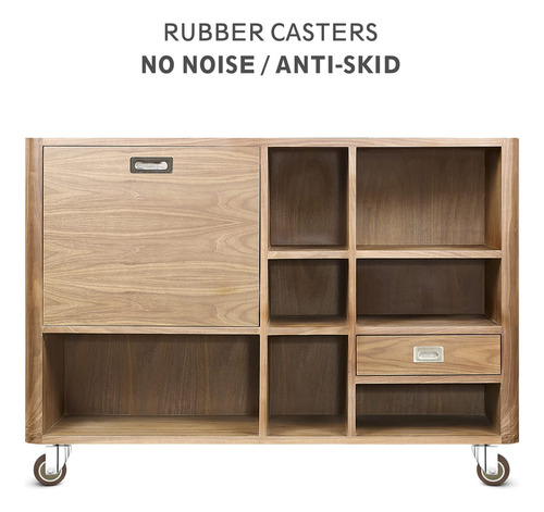 Juego De 4 Ruedas Giratorias De 2 Pulgadas, Ruedas Carr...