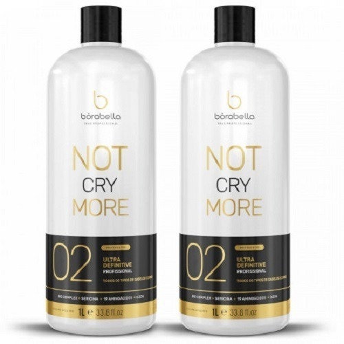 Imagem 3 de 9 de Kit Progressiva Borabela Not Cry More E Btox Boratox 1kg