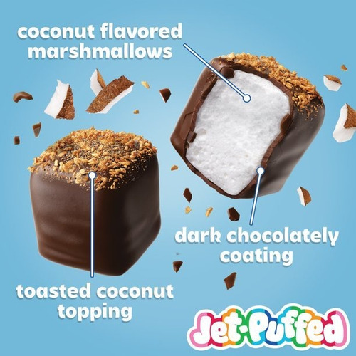 Jet Puffed Bites Coconut 113grs.