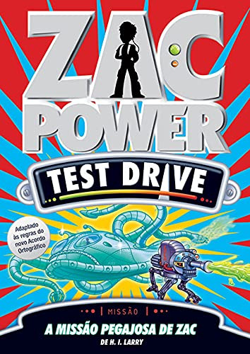 Libro Zac Power Test Drive 04 A Missão Pegajosa De Zac De H.