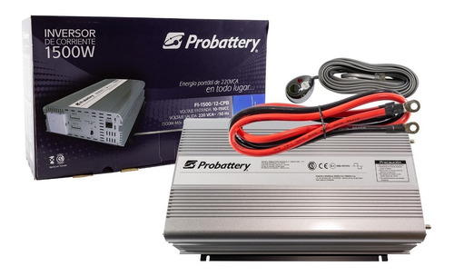 Inversor Corriente 12v A 220v 1500w Probattery Picos 3000w
