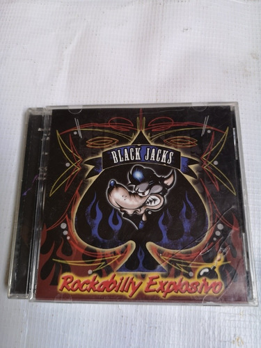 Los Black Jacks Rockabilly Explosivo Disco Compacto Original