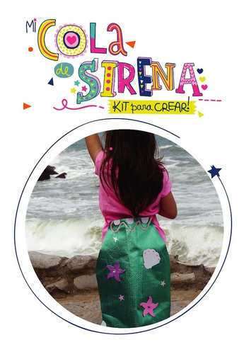 Mi Cola De Sirena Disfraz Kit Para Crear Arte Infantil 