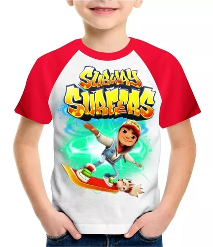 Camiseta Subway Surfers Personalizada