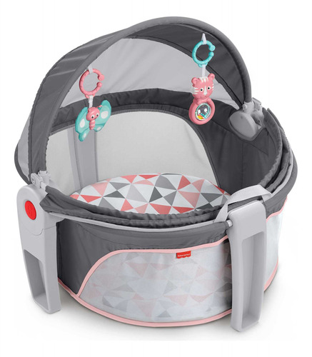 Fisher-price Cúpula Para Bebé On-the-go Hexágonos Rosados, P