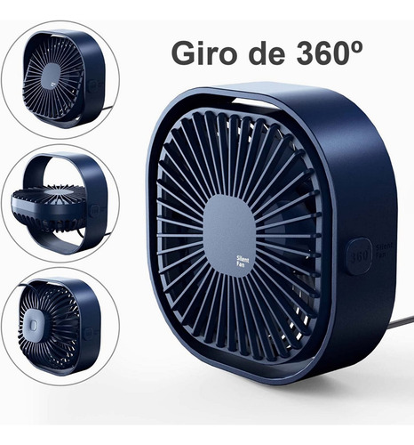 - Ventilador Usb Mini Ventilador Mesa Portatil Pequeño