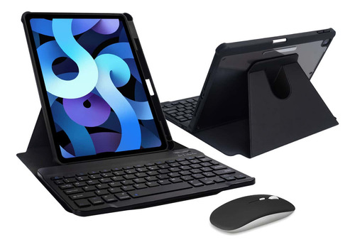 Y Compatible Con Funda De Teclado Para iPad iPad De 10,2 A