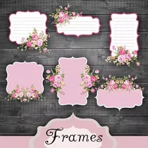 Comprar Kit Imprimible Frames Etiquetas Labels Banderines Diamante