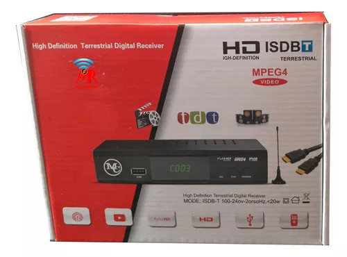 Sintonizador TDT SPC 9002 HD HDTV USB GRABADOR MKV