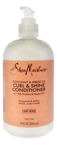 Acondicionador Sheamoisture Curl & Shine Coconut & Hibiscus