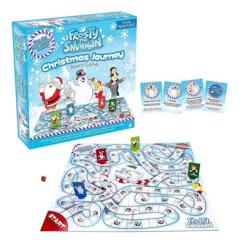 Aquarius Frosty The Snowman Christmas Journey Juego De Mesa,