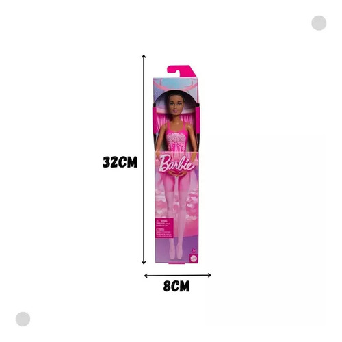 Barbie Cabello Castaño Bailarina De Ballet Mattel