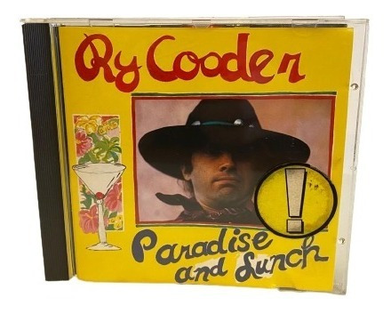 Ry Cooder  Paradise And Lunch Cd Eu Usado