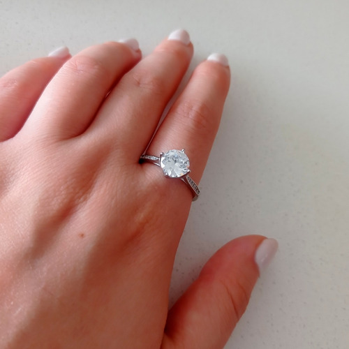 Imagen 5 de 6 de Anillo Plata Italiana 925 Modelo Akira