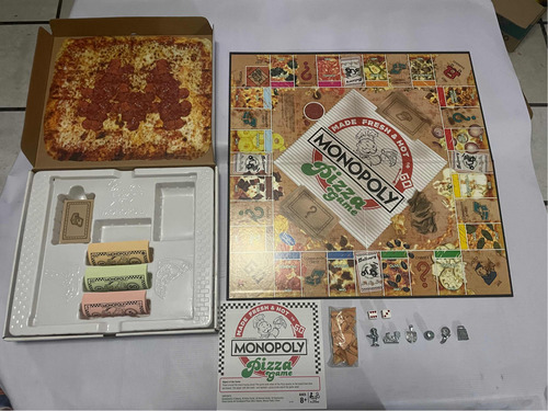 Juego De Mesa Monopoly Pizza Game.