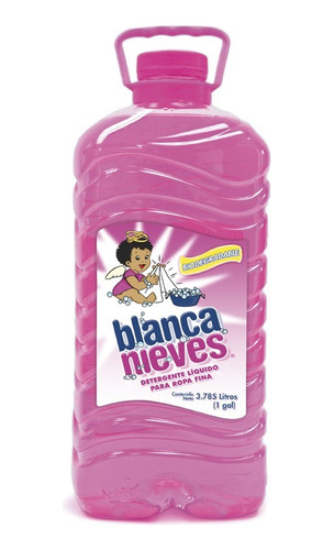 Detergente Líquido Blanca Nieves Para Ropa Fina 3.78 L 