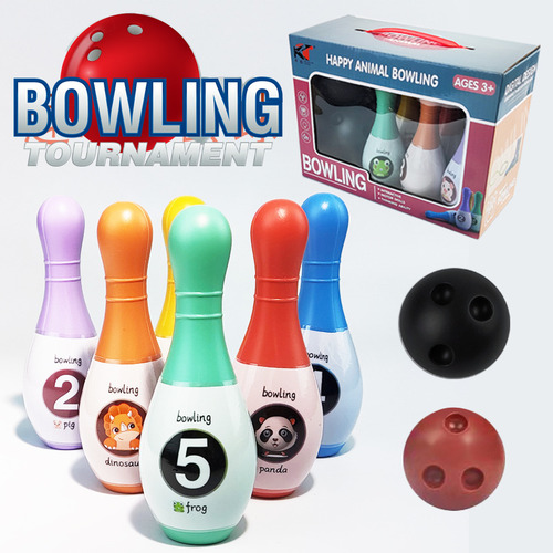 Juego De Bolos Con Forma De Bola Para Niños, Juguetes Para M