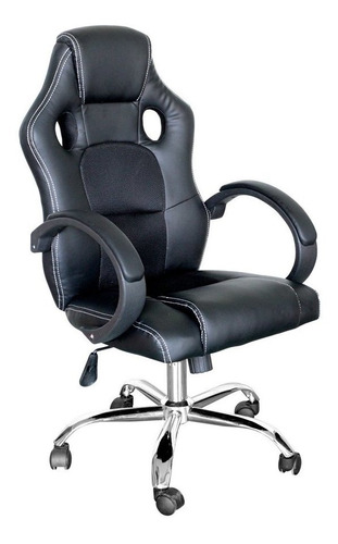 Silla Gamer Empoli Tapizada Base Metálica Gran Calidad Loi