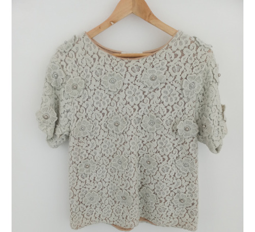 Blusa De Guipiur Importada. Chloe