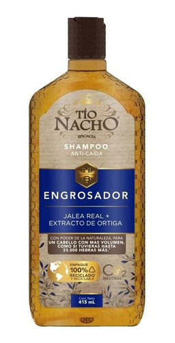 Tio Nacho Shampoo Engrosador 415 Ml