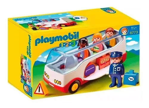 Playmobil 123 Autobús Con Pasajeros 6773 