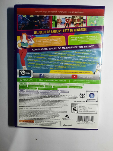 Just Dance 2016 Xbox 360 (Reacondicionado)