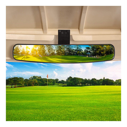 10l0l Espejo Retrovisor Convexo Panoramico Para Carrito Golf