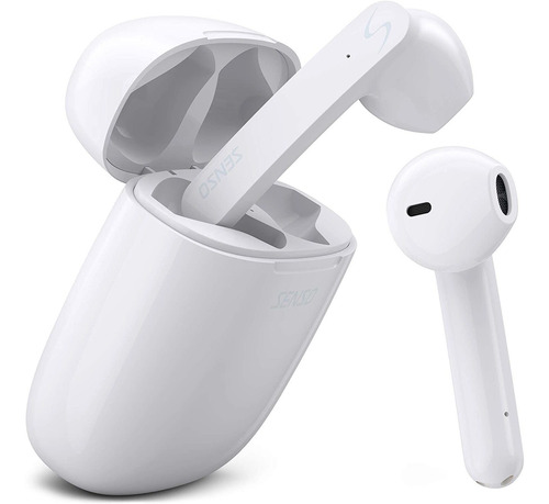 Auriculares Inalambricos Bluetooth 5.0 Tws Cvc 8.0 Blancos