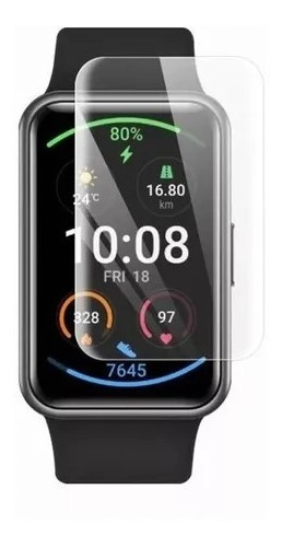 Imagen 1 de 4 de Lamina De Hidrogel Para Huawei Watch Fit Elegant- Rock Space