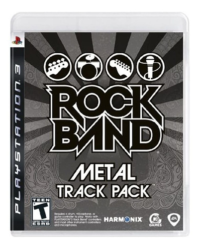 Rock Band Metal Track Pack Para 3