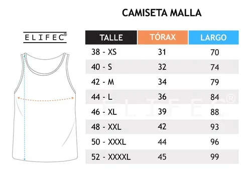 Imagen 7 de 10 de Camiseta Malla Elifec