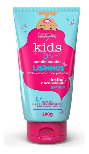 Forever Liss Condicionador Infantil Lisinho Kids 200ml