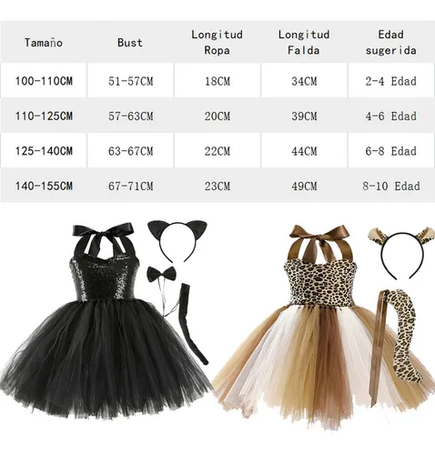 Disfraz de leopardo para niña con tutu hotsell