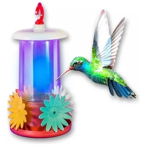 Imagen 4 de 5 de Kit Bebedero + Alimento Nectar Picaflor Colibri Exzootix