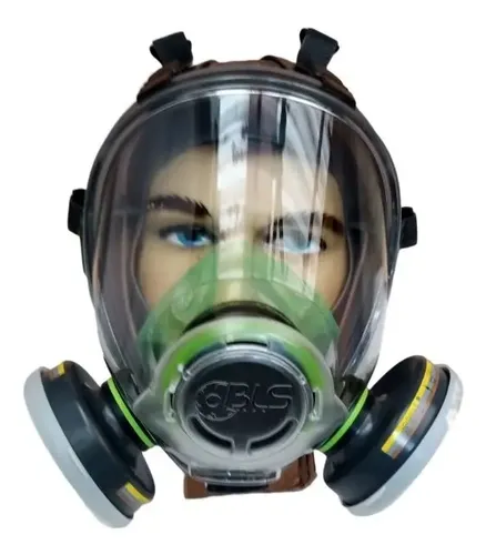 Máscara Facial Inteira Bls 5600- M/g Com Filtros | Frete grátis
