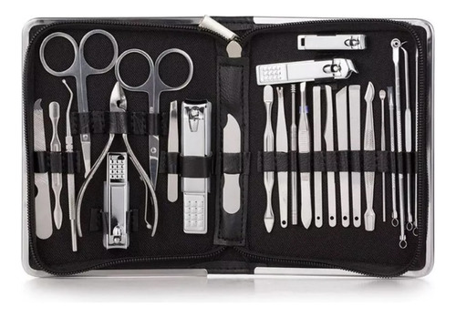 Set Herramientas Manicure Pedicura Kit Uñas 26 Piezas