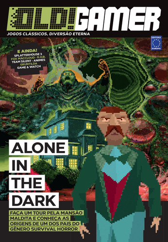 Bookzine OLD!Gamer - Volume 1: Alone in The Dark, de Editora Europa. Editorial Editora Europa Ltda., capa mole em português, 2021