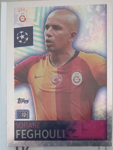 Lamina Album Champions League 2019/20 Sofiane Feghouli 158