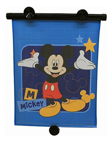 Disney Baby Mickey Pantalla Solar Retractil, Azul