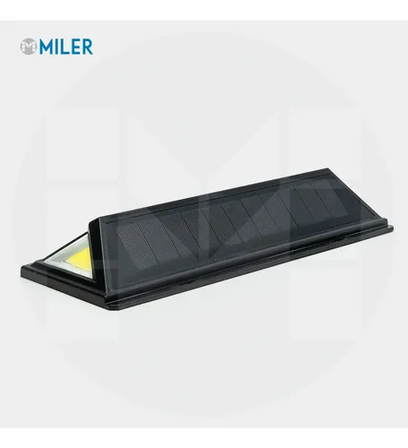 Aplique De Pared Led Solar 10w C/ Sensor Movimiento Macroled