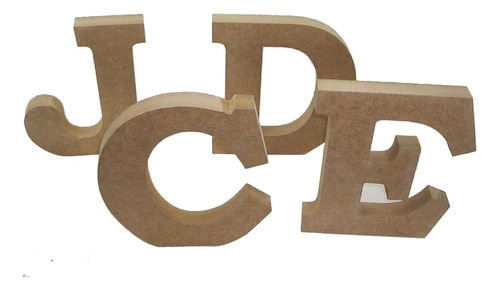 Letras Forma 40cm Mdf 25mm - 1 Peças