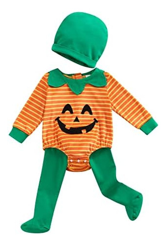 Co.mmehjri Disfraz De Halloween Para Bebé Recién Nacido, 3 P